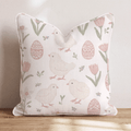 Easter Chicks Throw Pillow - Hillcroft Home
