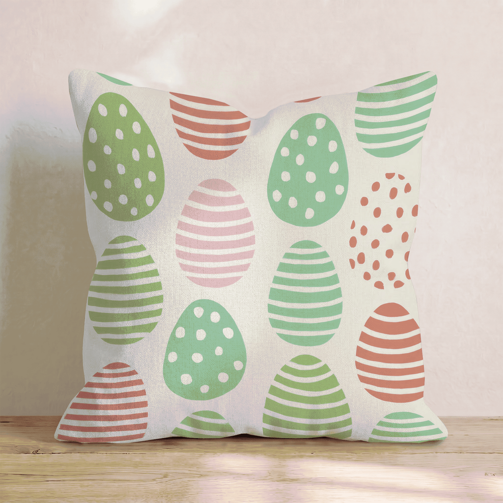 Easter Egg Hunt Throw Pillow - Hillcroft Home