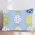 Easter Egg Hunting Throw Pillow - Hillcroft Home