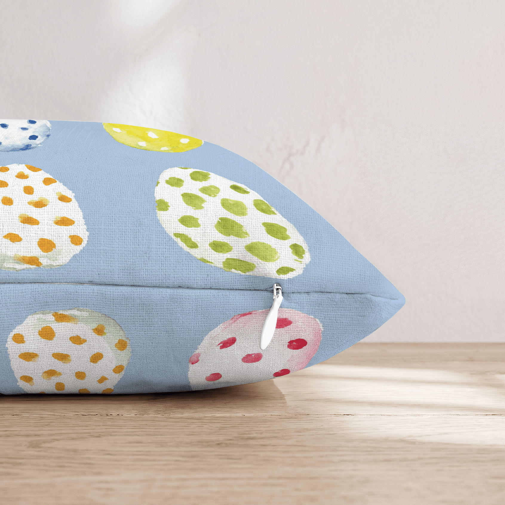 Easter Egg Hunting Throw Pillow - Hillcroft Home