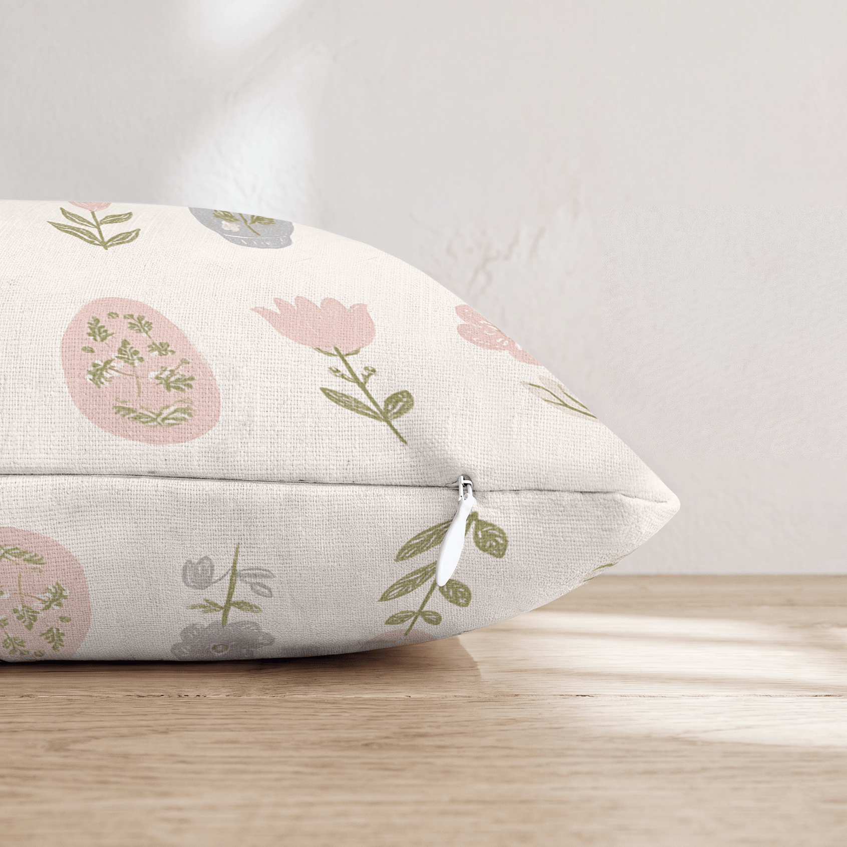 Easter Garden Throw Pillow - Hillcroft Home