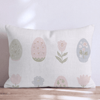 Easter Garden Throw Pillow - Hillcroft Home