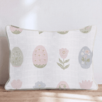 Easter Garden Throw Pillow - Hillcroft Home