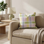 Easter Gingham Throw Pillow - Hillcroft Home
