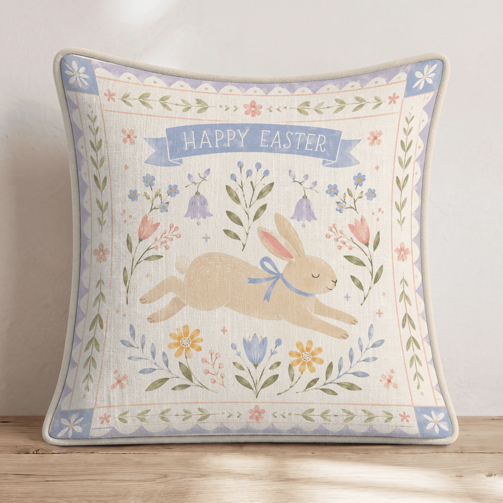Easter Joy Throw Pillow - Hillcroft Home