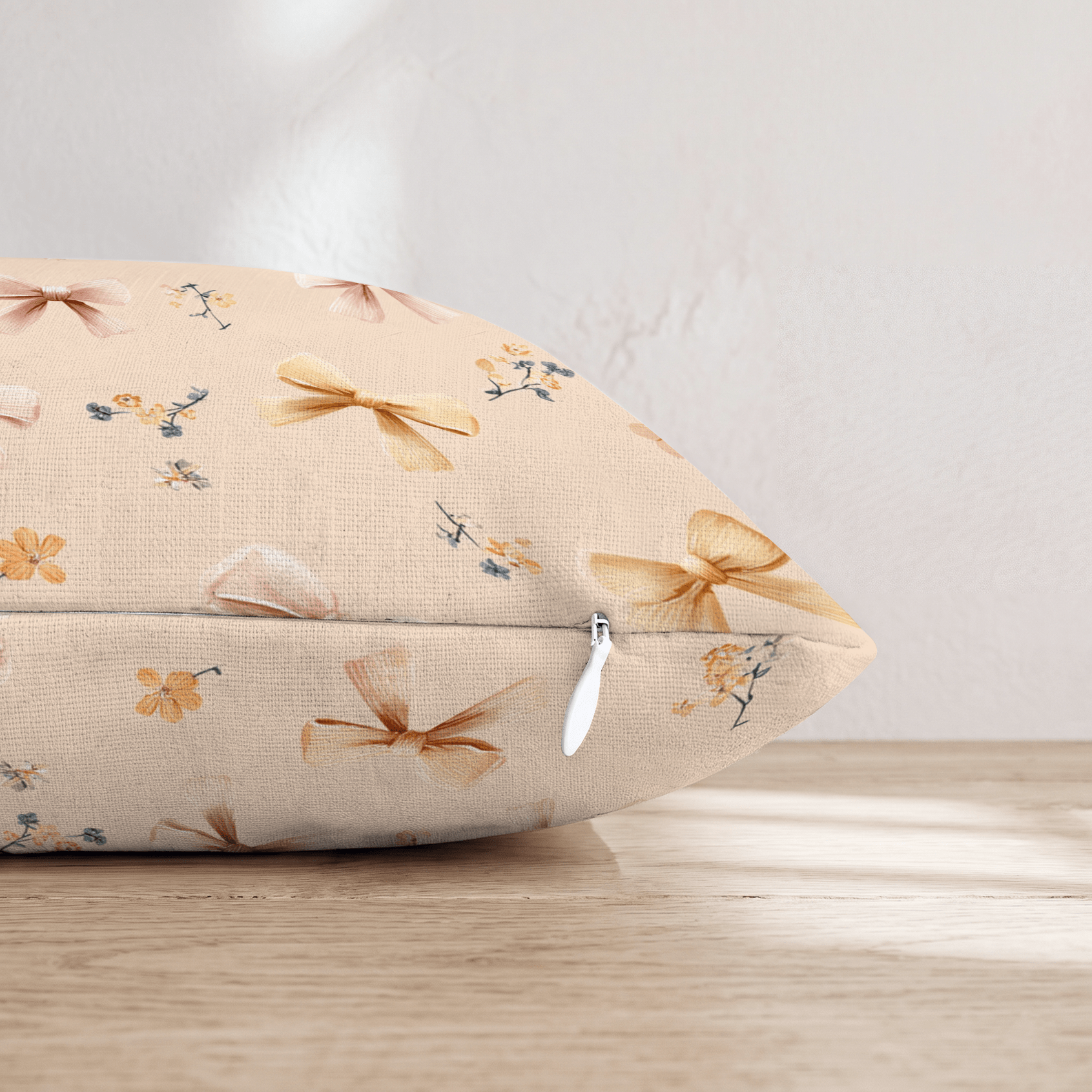 Easter Tie Throw Pillow - Hillcroft Home