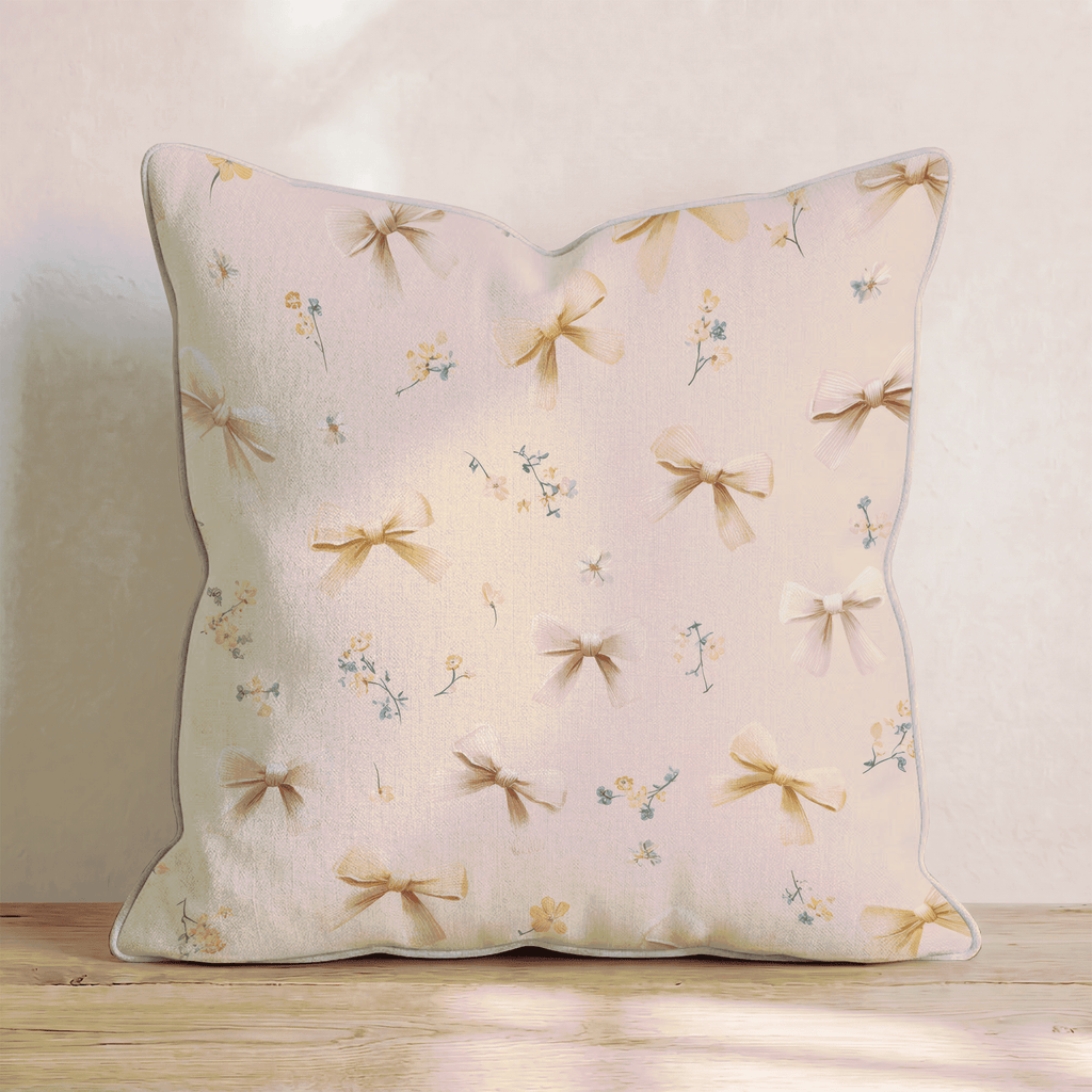 Easter Tie Throw Pillow - Hillcroft Home