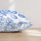 Eggy Toile Throw Pillow - Hillcroft Home