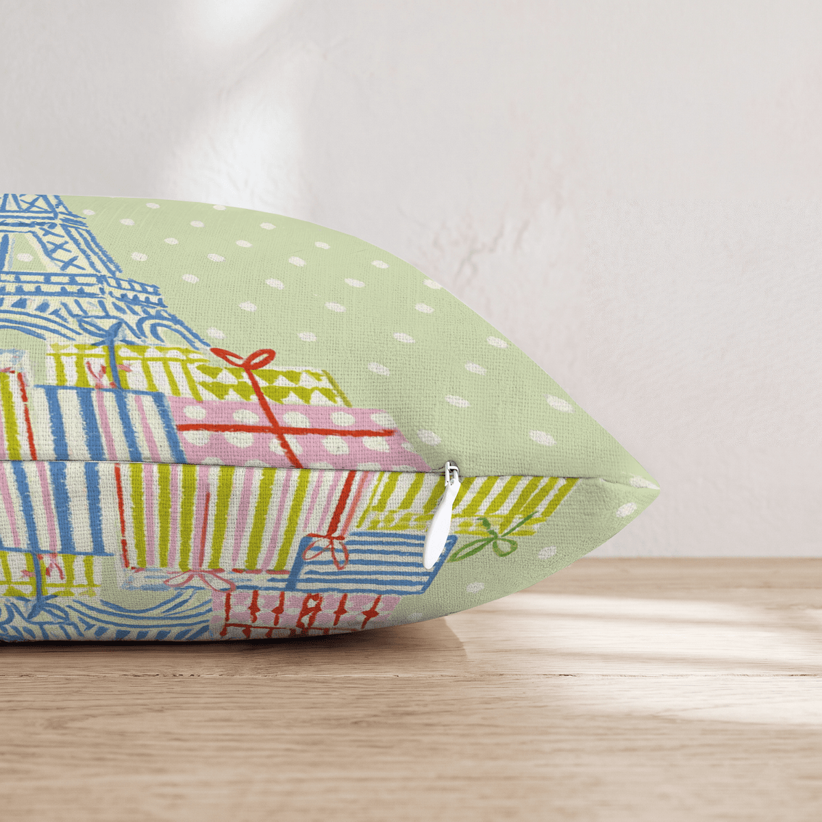 Eiffel Tower Gifts Throw Pillow - Hillcroft Home