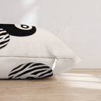 Eight Ball Luck Throw Pillow - Hillcroft Home