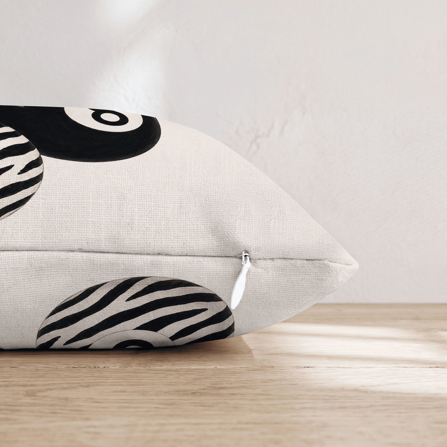 Eight Ball Luck Throw Pillow - Hillcroft Home