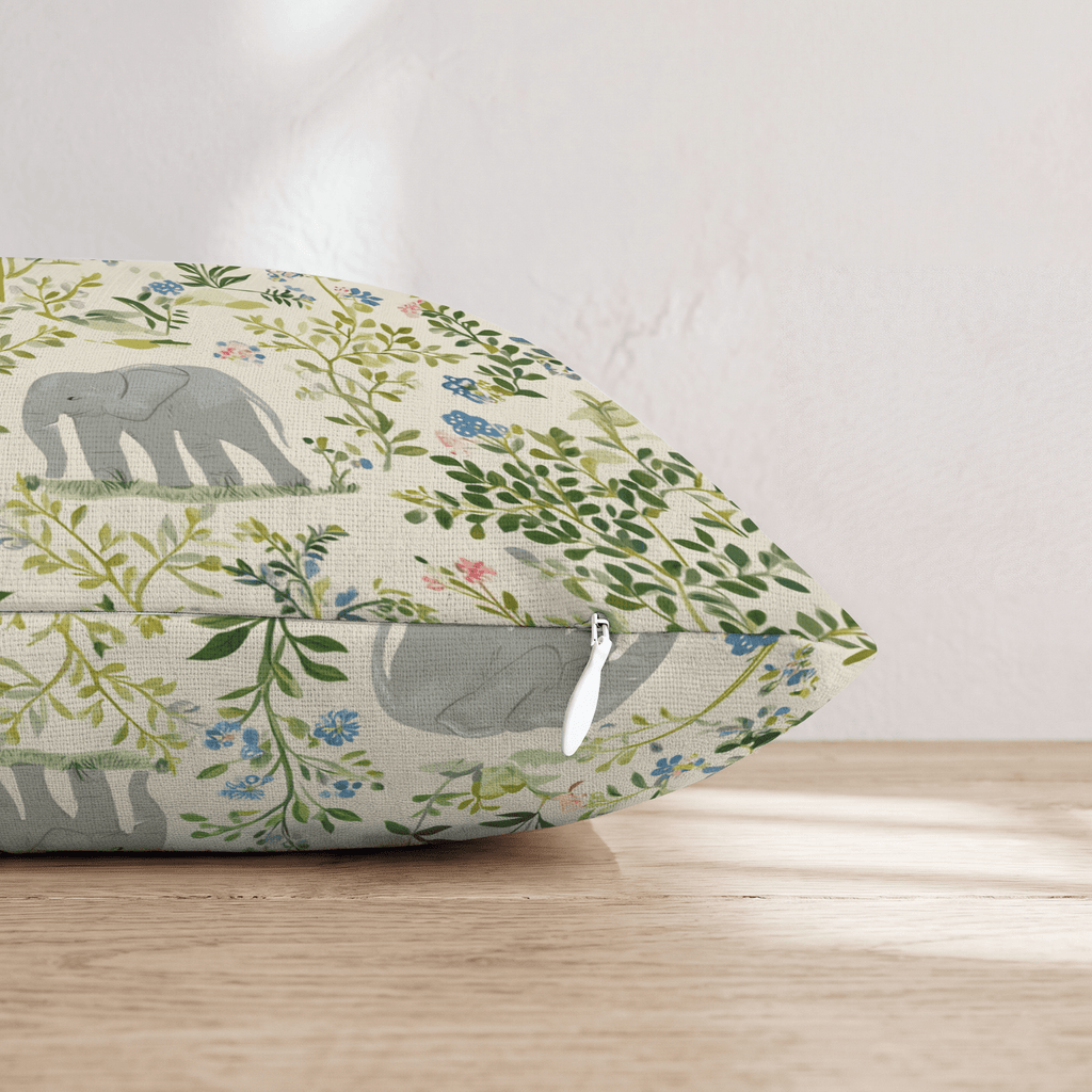 Ele-fun Throw Pillow - Hillcroft Home