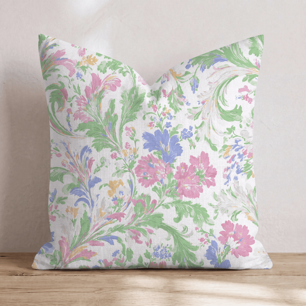 Elegant Baroque Throw Pillow - Hillcroft Home