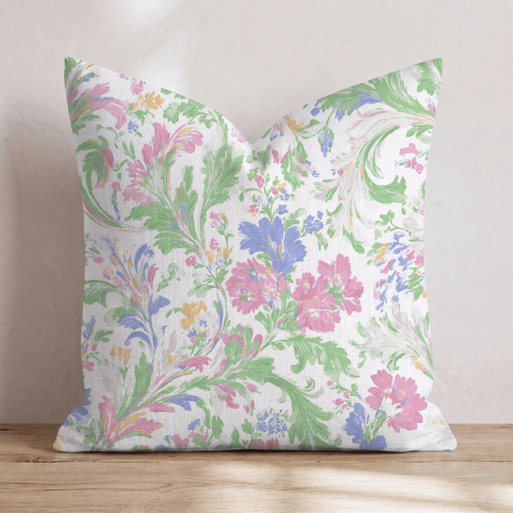 Elegant Baroque Throw Pillow - Hillcroft Home
