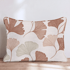 Elegant Ginkgo Throw Pillow - Hillcroft Home