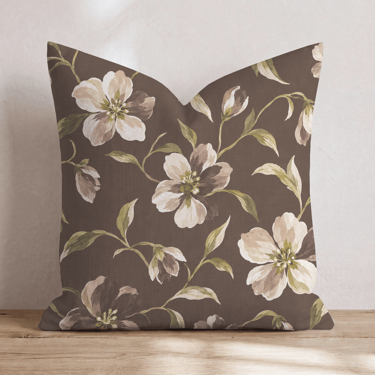 Elisa Florals Throw Pillow throw pillow - Hillcroft Home