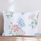 Ellie Flowers Throw Pillow - Hillcroft Home