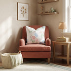 Ellie Flowers Throw Pillow - Hillcroft Home