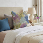 Ellie Palm Throw Pillow - Hillcroft Home