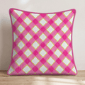 Eloise Lattice Throw Pillow - Hillcroft Home