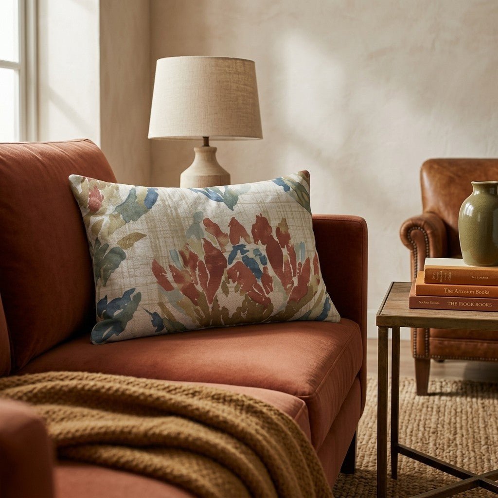 Ember Days Throw Pillow - Hillcroft Home