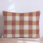 Ember Gingham Throw Pillow - Hillcroft Home