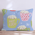 Endless Hot Coco Throw Pillow - Hillcroft Home