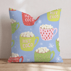 Endless Hot Coco Throw Pillow - Hillcroft Home