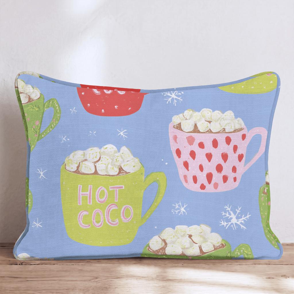 Endless Hot Coco Throw Pillow - Hillcroft Home
