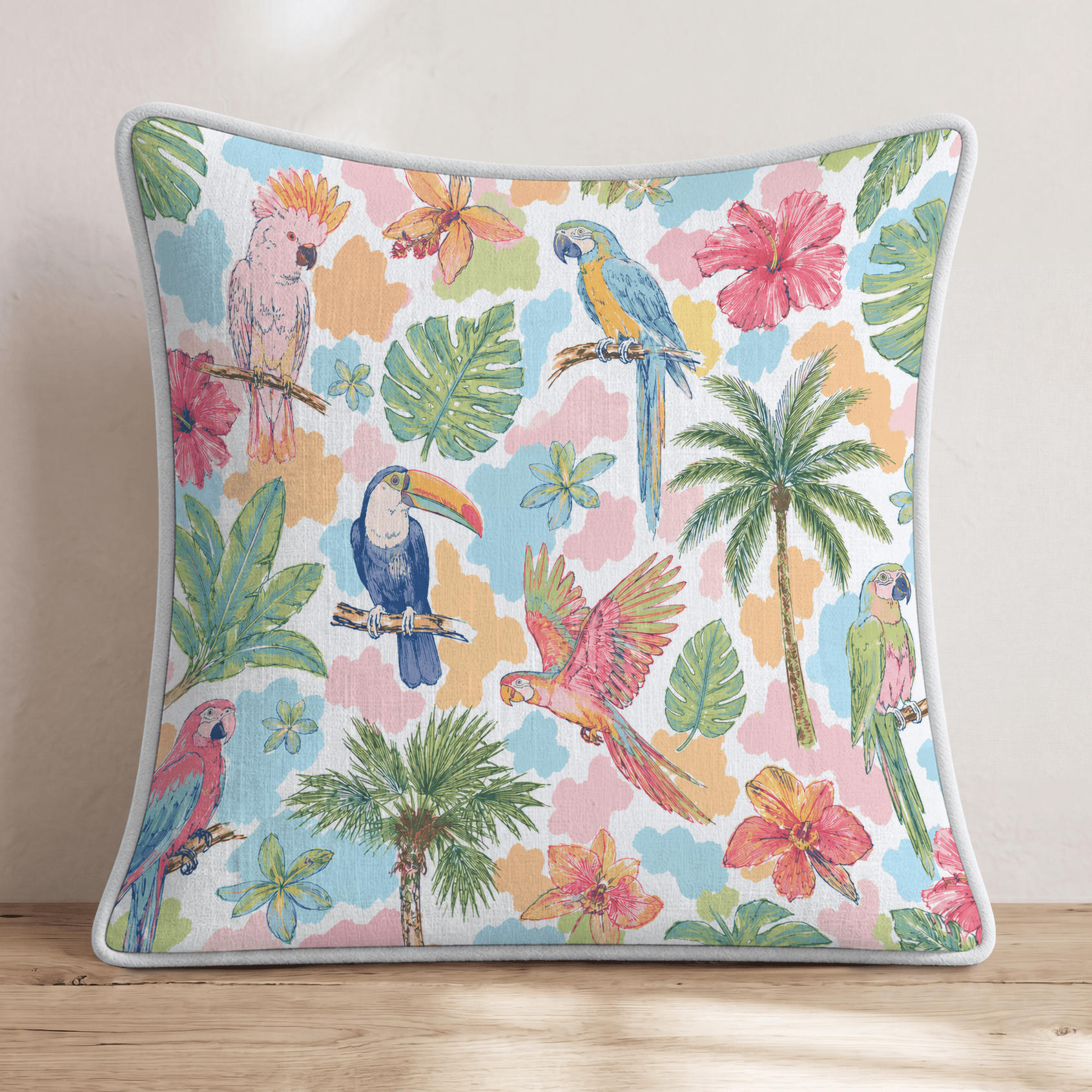 Endless Summer Throw Pillow - Hillcroft Home