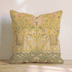 Esmerelda Elephant Throw Pillow - Hillcroft Home