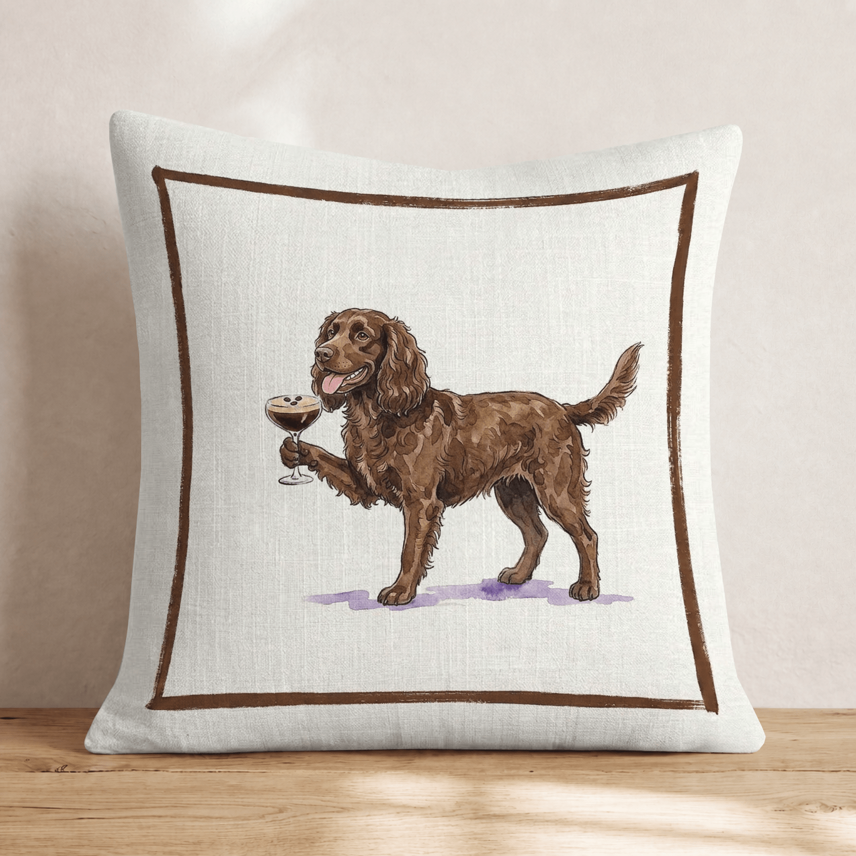 Espresso Martini Boykin Throw Pillow - Hillcroft Home