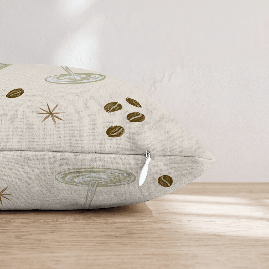 Espresso Martini Cheers Throw Pillow - Hillcroft Home