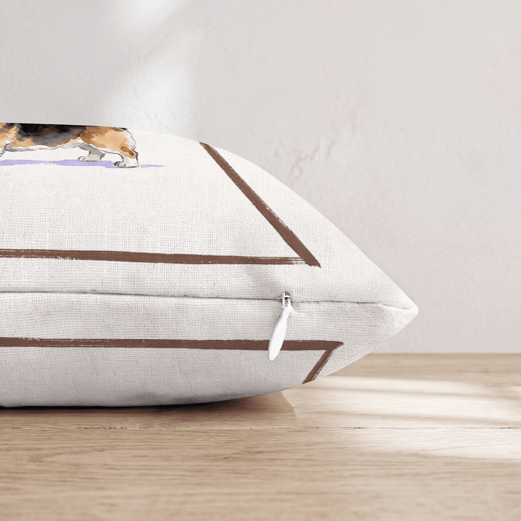 Espresso Martini Corgi Throw Pillow - Hillcroft Home