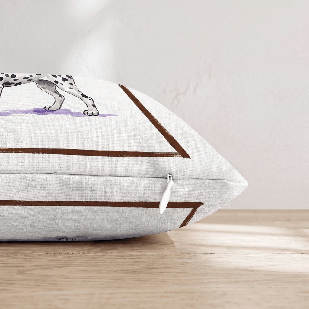 Espresso Martini Dalmation Throw Pillow - Hillcroft Home