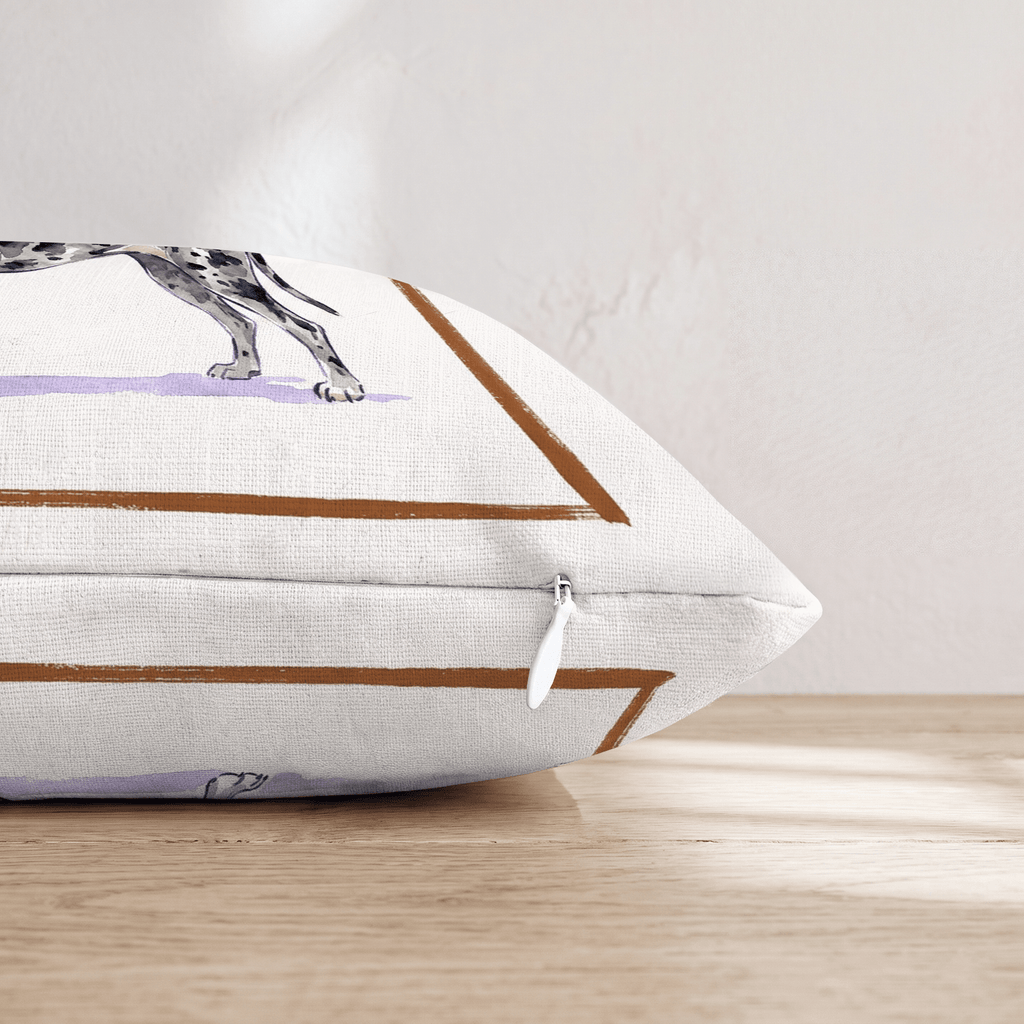 Espresso Martini Great Dane Throw Pillow - Hillcroft Home