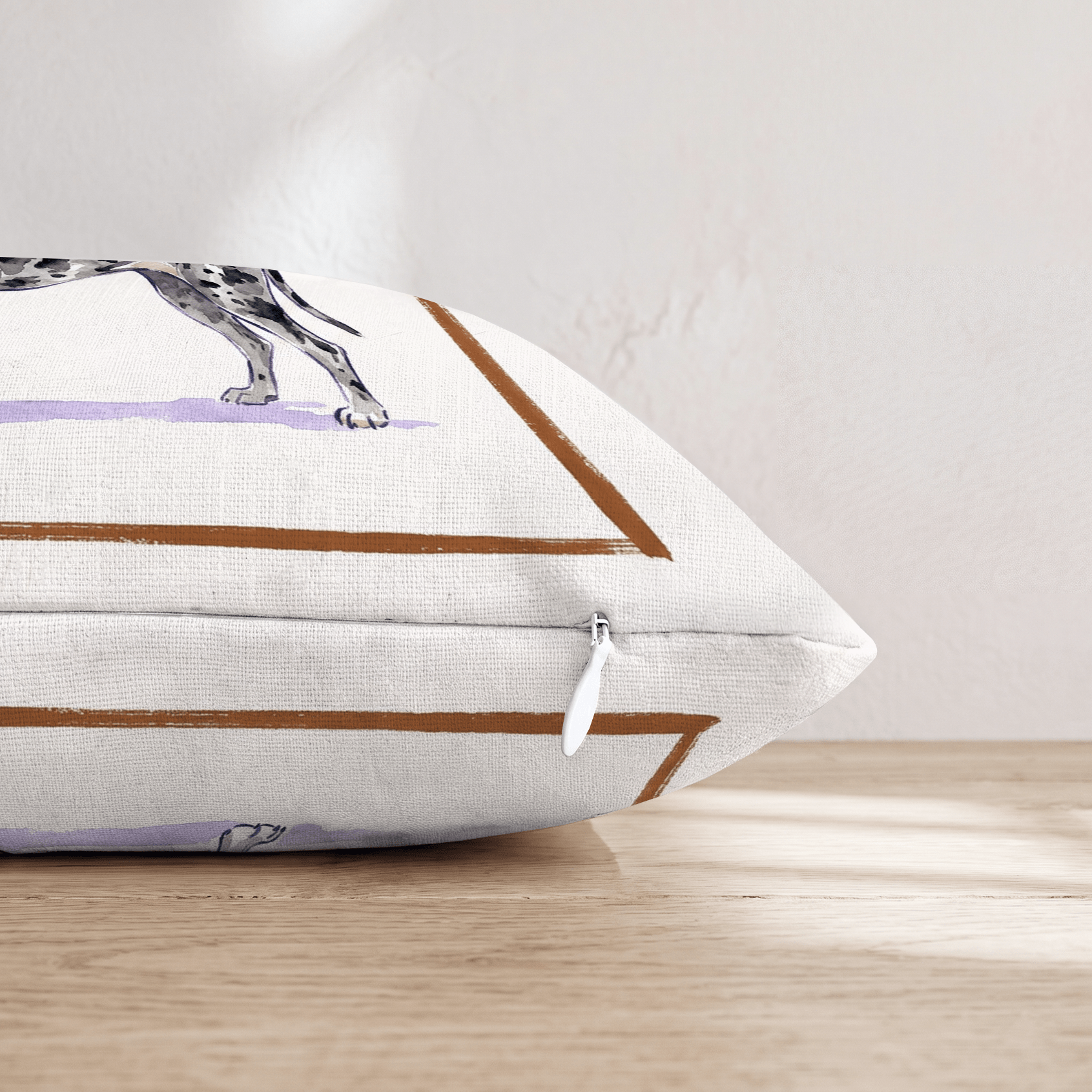 Espresso Martini Great Dane Throw Pillow - Hillcroft Home