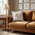 Espresso Martini Jack Russell Throw Pillow - Hillcroft Home