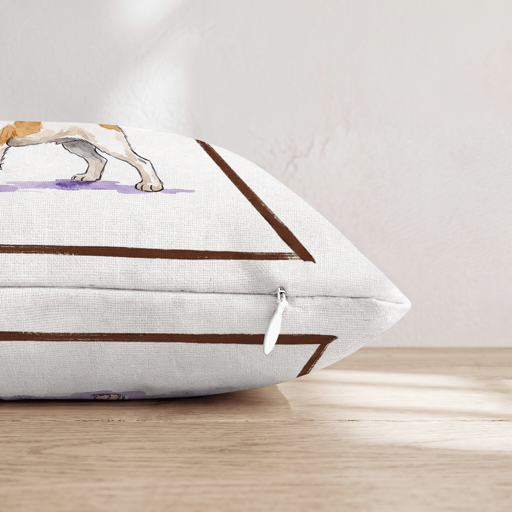 Espresso Martini Jack Russell Throw Pillow - Hillcroft Home