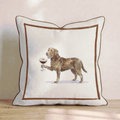 Espresso Martini Labrador Retriever Throw Pillow - Hillcroft Home