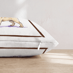 Espresso Martini Pug Throw Pillow - Hillcroft Home