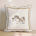 Espresso Martini Shih Tzu Throw Pillow - Hillcroft Home