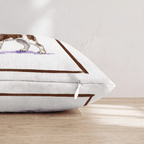 Espresso Martini Springer Spaniel Throw Pillow - Hillcroft Home