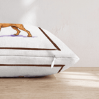 Espresso Martini Vizsla Throw Pillow - Hillcroft Home