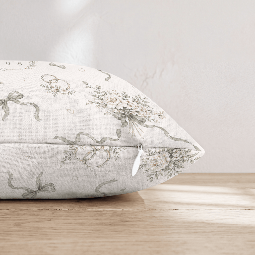 Est. 1998 Throw Pillow - Hillcroft Home