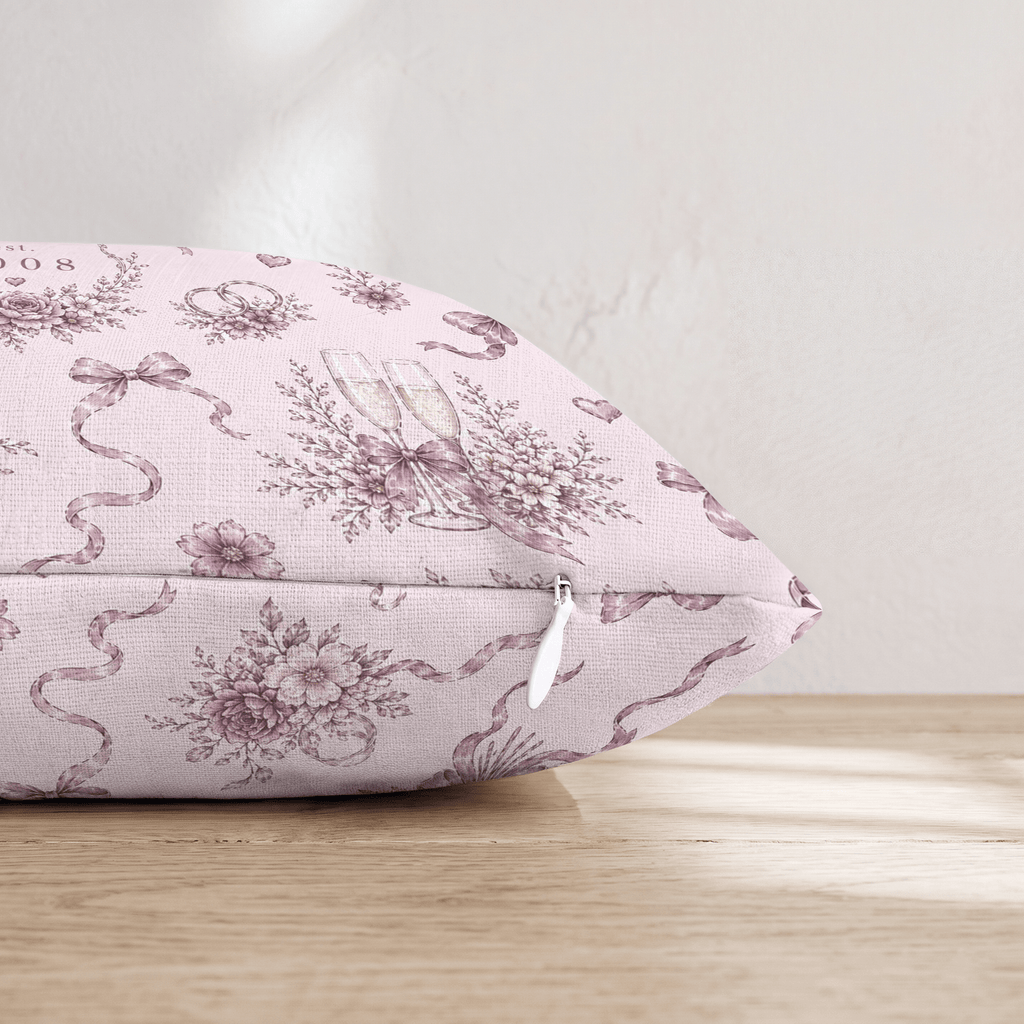 Est. 2008 Throw Pillow - Hillcroft Home