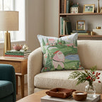 Estate Green Golfer Throw Pillow - Hillcroft Home
