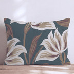 Evening Lily Throw Pillow throw pillow - Hillcroft Home