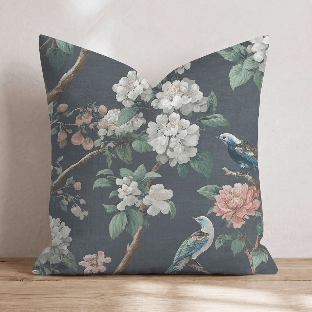 Evera Blossoms Throw Pillow - Hillcroft Home