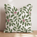 Evergreen Bower Throw Pillow throw pillow - Hillcroft Home